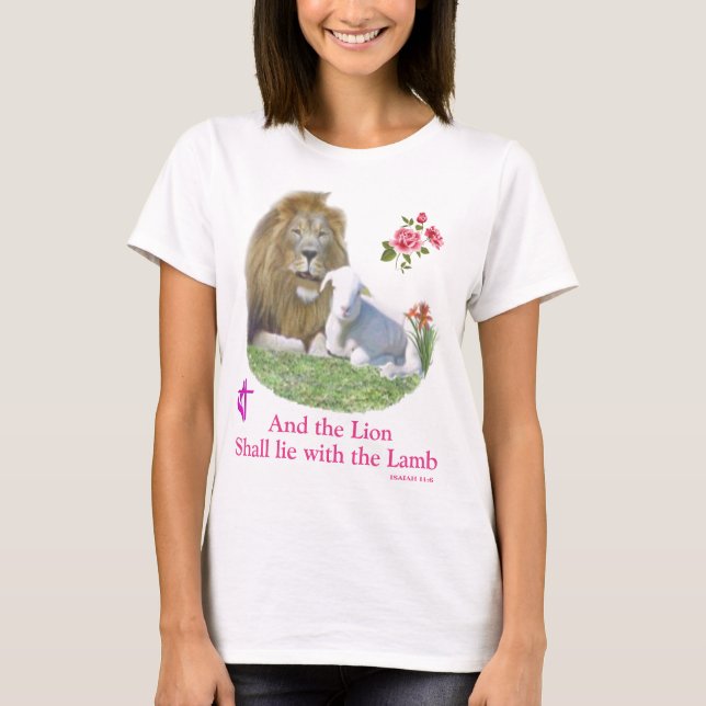 Camiseta E o Leão ficará com a Lamb (Frente)