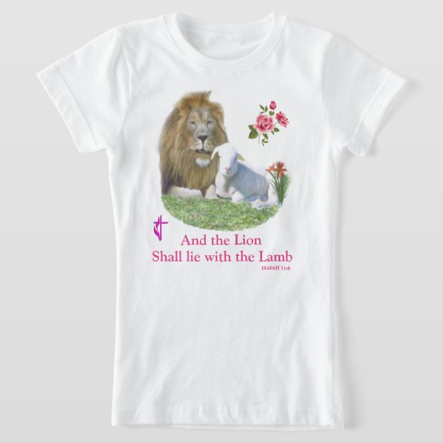 Camiseta E o Leão ficará com a Lamb (Postura )