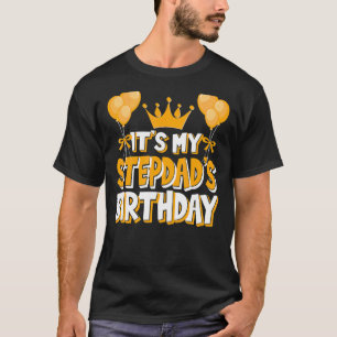 Camiseta É o Matriz de Famílias de Celebração de Aniversári