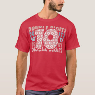 Camiseta É o meu 10º aniversário 10º aniversário dígitos d
