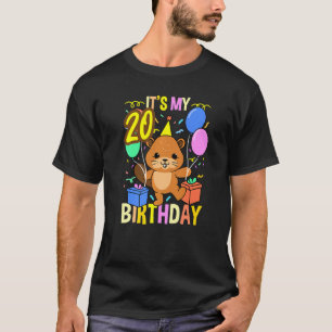 Camiseta É O Meu 20 Birthday Beaver