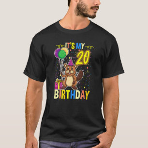 Camiseta É O Meu 20 Birthday Beaver