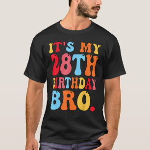 Camiseta É o meu 28º aniversário, 28 anos, meninas