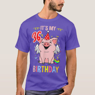 Camiseta É o meu 36º Aniversário