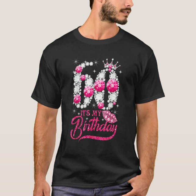 Camiseta É o meu 60º aniversário Rainha 60 anos Calçados (Frente)