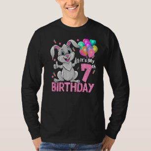 Camiseta É o meu 7 de aniversário de 7, aniversário de 7 an