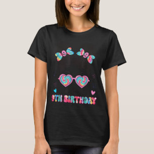 Camiseta É o meu 9º aniversário garota Nove 9 anos de idade