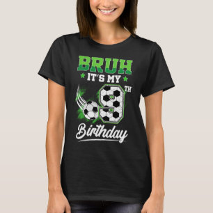 Camiseta É o meu 9º aniversário Menino Fã de Esportes 9 Ano