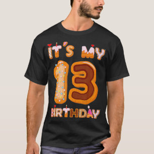 Camiseta É o meu adolescente do Bolo de Aniversário de 13 A