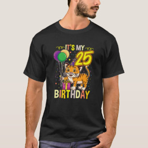 Camiseta É O Meu Amante de os animais De Aniversário De 25