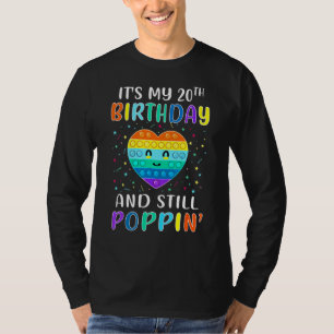 Camiseta É o meu aniversário de 20 e ainda é o garoto do co