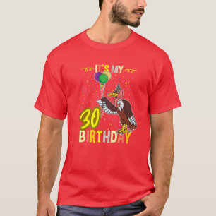 Camiseta É O Meu aniversário de 30 anos Abutre Bird