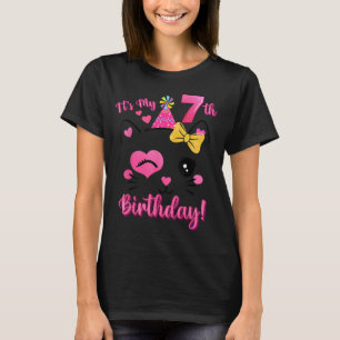 Camiseta É O Meu Aniversário De 7, Garota Bonita, Aniversár
