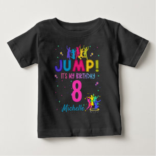 Camiseta É o meu aniversário, Trampoline Bunt.