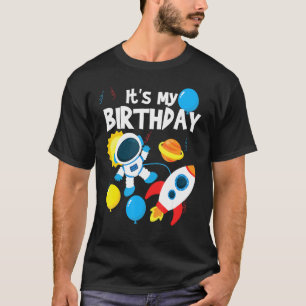 Camiseta É O Meu Astronauta Astronauta Aniversário Do Tema 