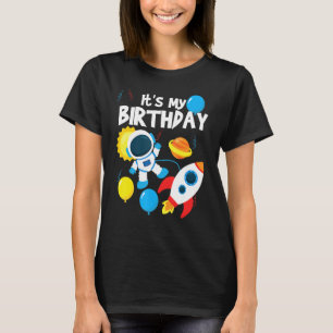 Camiseta É O Meu Astronauta Astronauta Aniversário Do Tema