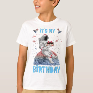 Camiseta É o meu Astronauta de Astronauta Jovens Crianças d