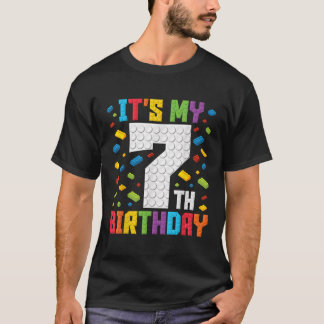 Camiseta É o meu Bloco de Criadores Mestre de Aniversário d