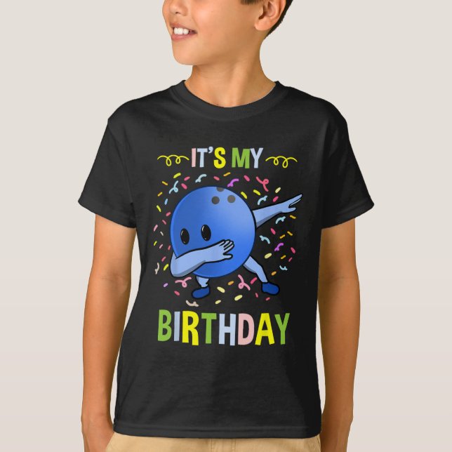 Camiseta É o meu Byll de Boliches de Aniversário (Frente)