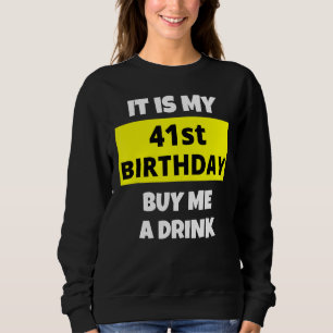 Camiseta É O Meu Comprar De Aniversário De 41 ruas Que Me D