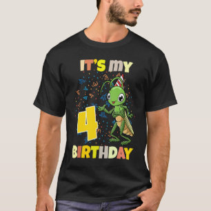 Camiseta É O Meu Gafanhoto De 4 Anos