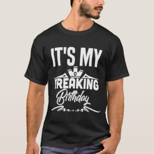 Camiseta É o meu humor de aniversário