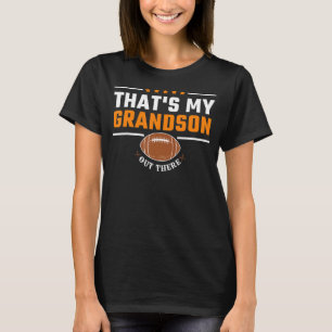 Camiseta É o meu neto lá fora, pai da mãe de beisebol