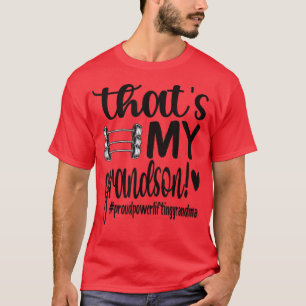 Camiseta É o meu neto orgulhoso, que levanta a vovó T-Sh