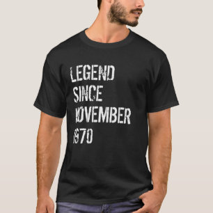 Camiseta É o meu presente de aniversário de 51 ruas por u