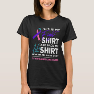 Camiseta É o meu presente de fita de Câncer de tiróide de l
