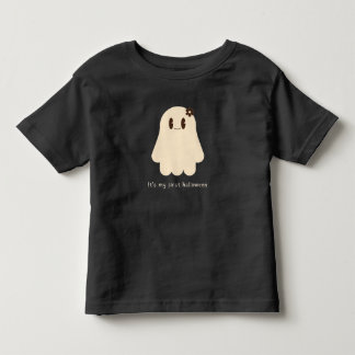 Camiseta É o Meu Primeiro Halloween Fantasma Fofo 