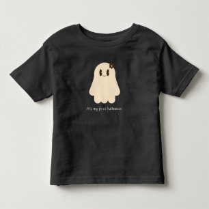 Camiseta É o meu primeiro Halloween Fantasminha Querido 
