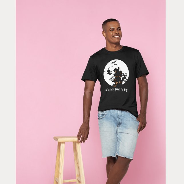 Camiseta É o meu tempo de voar (Criador carregado)