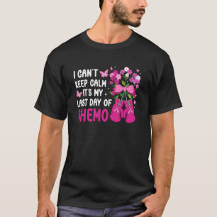 Camiseta É o Meu Último Dia de Quimioterapia Sobrevivente Ú