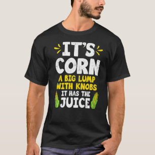 Camiseta É O Milho Cute Cob Que Tem A Fã Do Jardim.