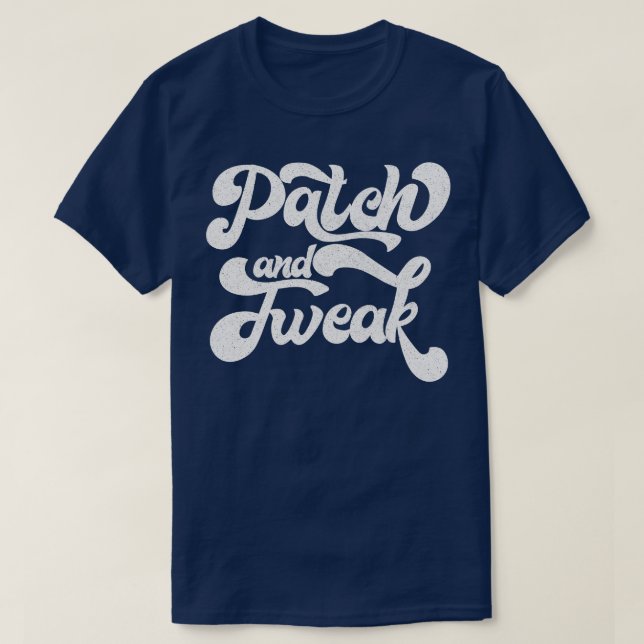 Camiseta E o módulo modular de tensãoanalógica de sincroniz (Frente do Design)