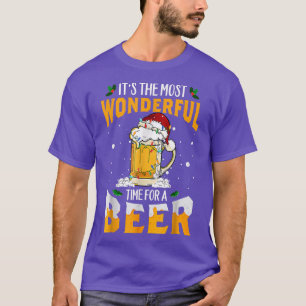 Camiseta É O Momento Mais Maravilhoso Para Um Natal De Bebê