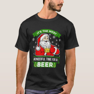 Camiseta É O Momento Mais Maravilhoso Para Um PAPAI NOEL De