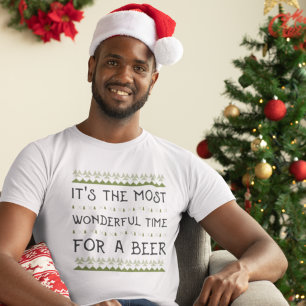 Camiseta É o momento mais maravilhoso para uma cerveja