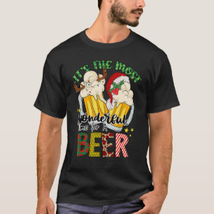 Camiseta É o momento mais maravilhoso para uma cerveja para