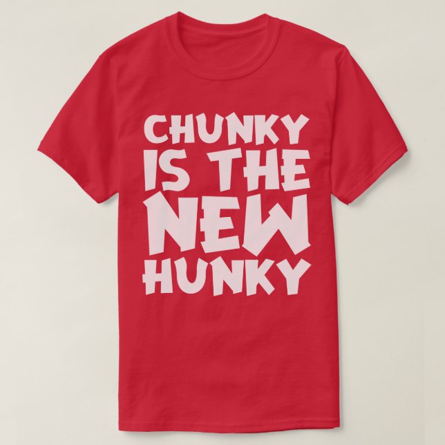 Camiseta É O Novo Hunky 1 (Frente do Design)