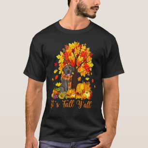 Camiseta É o Obrigado do Dia das Bruxas Preto do Labrador.