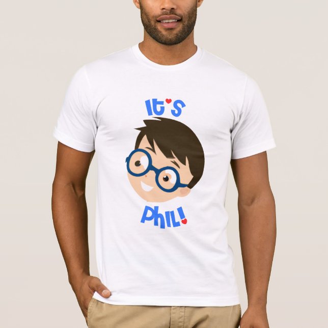 Camiseta É o Phil! (Frente)