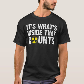 Camiseta É o que é dentro que conta radiologia engraçada