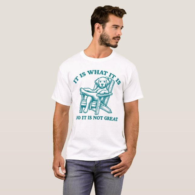 Camiseta É O Que É E Não É Ouro De Sempre (Frente Completa)