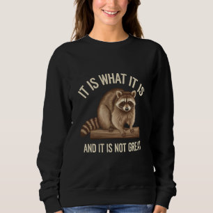 Camiseta É o que é e não é um grande Natal de Guaxinim