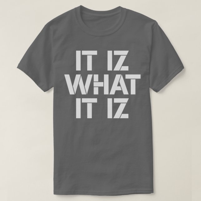 Camiseta É o que é que funciona 1 (Frente do Design)