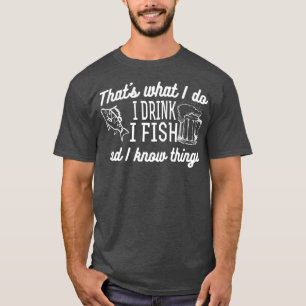 Camiseta É O Que Eu Bebo, Eu Peço E Sei Coisas