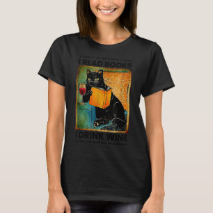 Camiseta É o que eu faço eu leio livros eu bebo vinho eu se