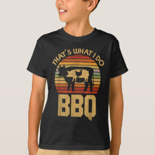 Camiseta É O Que Faço - Churrasco - Bar Engraçado B Que
